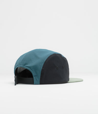 Columbia Creek Side 5 Panel Cap - Safari / Black / 3 Little Icons