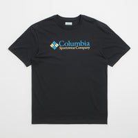 Columbia CSC Basic Logo T-Shirt - Black / CSC Retro Logo / Blue thumbnail