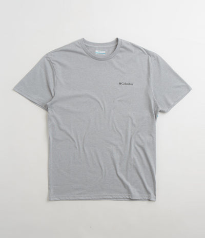 Columbia CSC Basic Logo T-Shirt in Grey Heather and Black