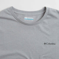Columbia CSC Basic Logo T-Shirt in Grey Heather and Black thumbnail