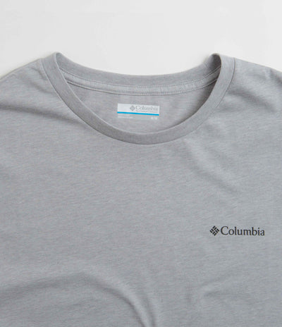 Columbia CSC Basic Logo T-Shirt in Grey Heather and Black