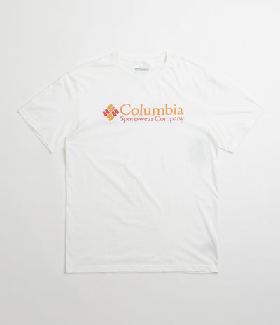Columbia CSC Basic Logo T-Shirt in White and CSC Retro Logo