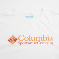 Columbia CSC Basic Logo T-Shirt in White and CSC Retro Logo thumbnail