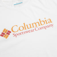 Columbia CSC Basic Logo T-Shirt in White and CSC Retro Logo thumbnail