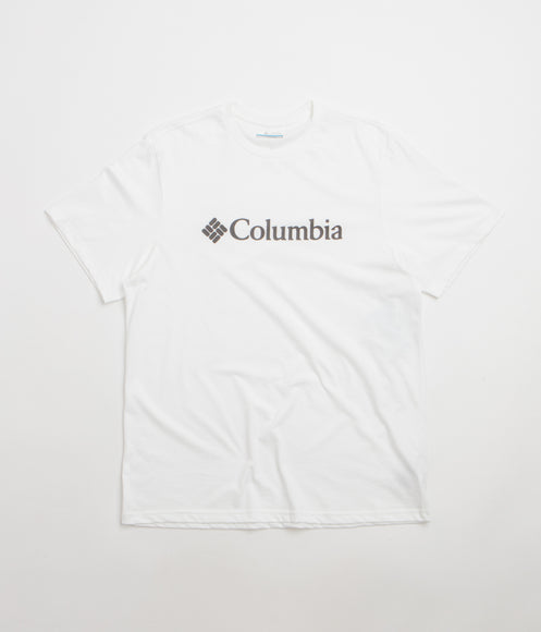 Columbia CSC Basic Logo T-Shirt - White / Gem Columbia