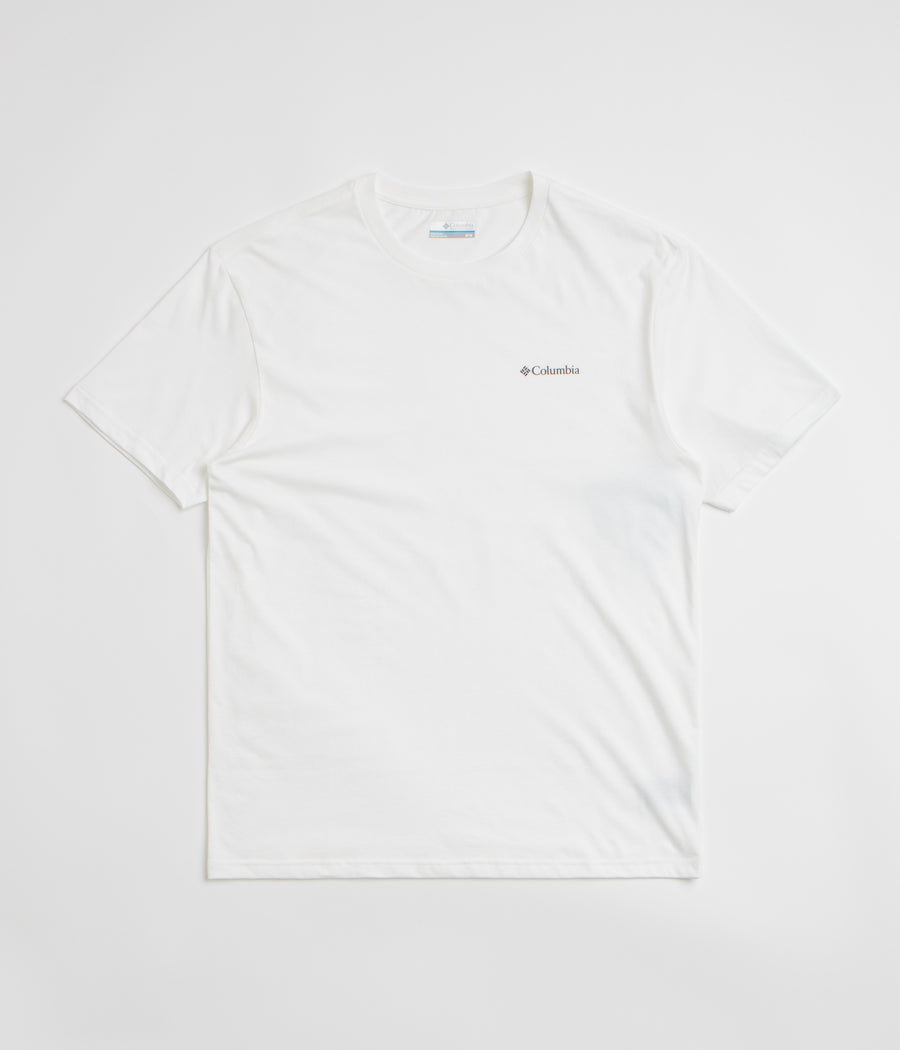 Columbia CSC Basic Logo T-Shirt in White and LC CSC Branded Graphic