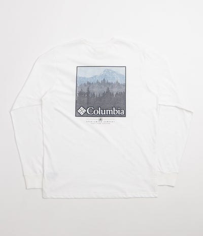 Columbia CSC Graphic Long Sleeve T-Shirt - White / Textured Scene