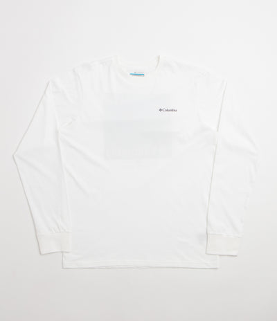 Columbia CSC Graphic Long Sleeve T-Shirt - White / Textured Scene