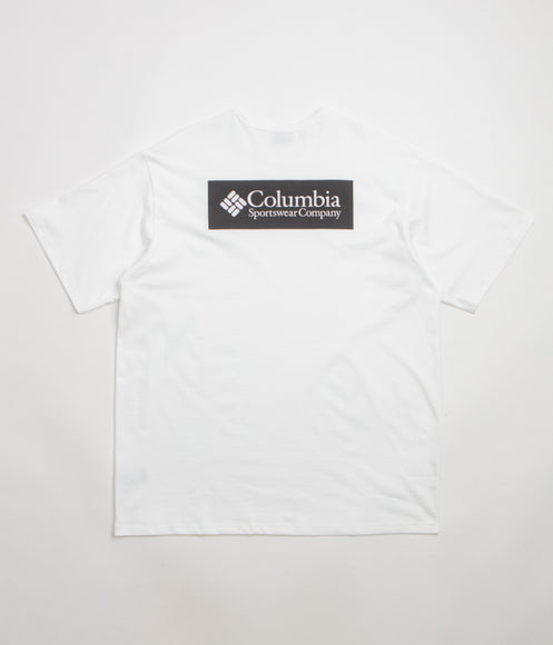 Columbia CSC Heavyweight Back Graphic T-Shirt - White / CSC Box Logo