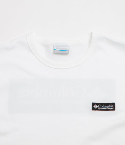 Columbia CSC Heavyweight Back Graphic T-Shirt - White / CSC Box Logo