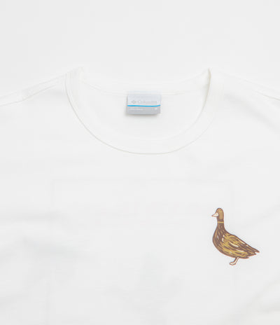 Columbia CSC Heavyweight Back Graphic T-Shirt - White / Duck Heritage