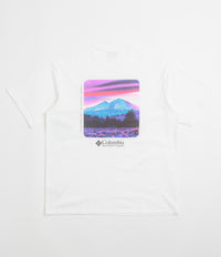 Columbia CSC Heavyweight Back Graphic T-Shirt in White and Photoreal CMYK