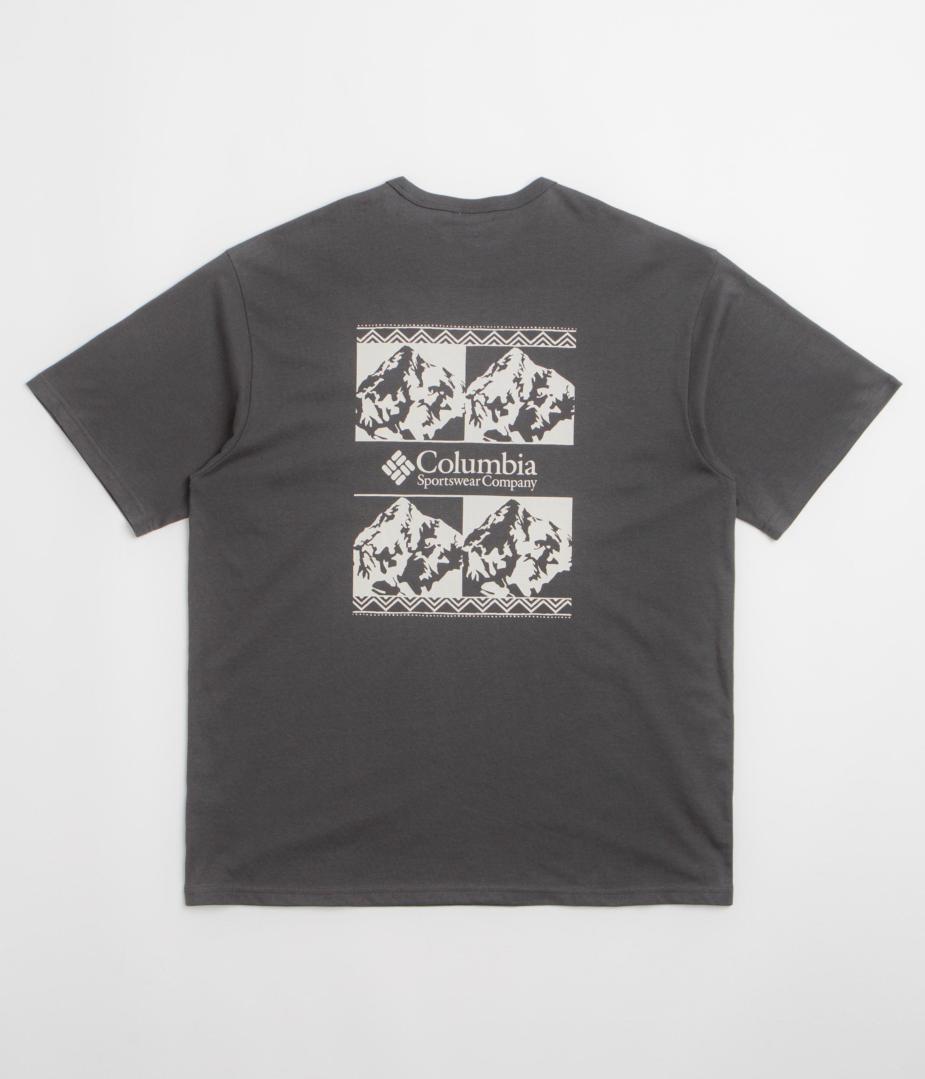 Columbia CSC Heavyweight Iconic T-Shirt - Shark / Repeated Peaks