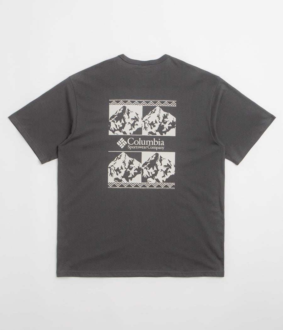 Columbia CSC Heavyweight Iconic T-Shirt - Shark / Repeated Peaks