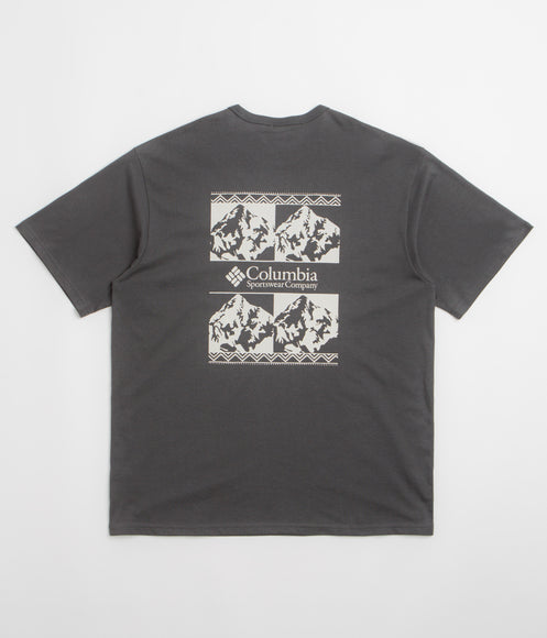 Columbia CSC Heavyweight Iconic T-Shirt - Shark / Repeated Peaks