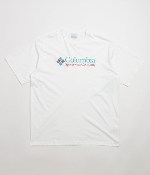 Columbia CSC Heavyweight Logo T-Shirt - White / CSC Retro Logo