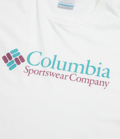 Columbia CSC Heavyweight Logo T-Shirt - White / CSC Retro Logo