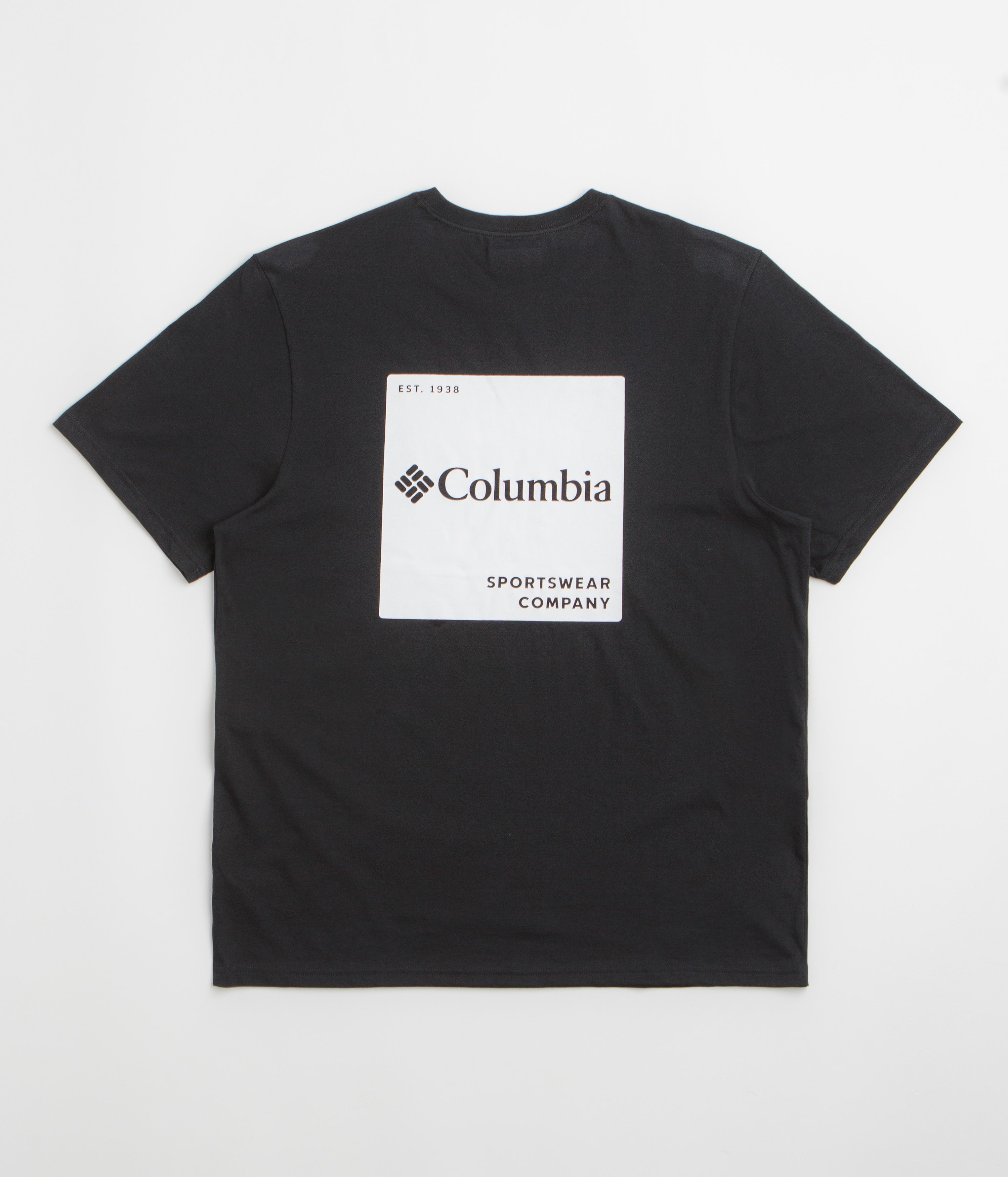 Columbia CSC Logo Back T-Shirt - Black / Boxy Brand