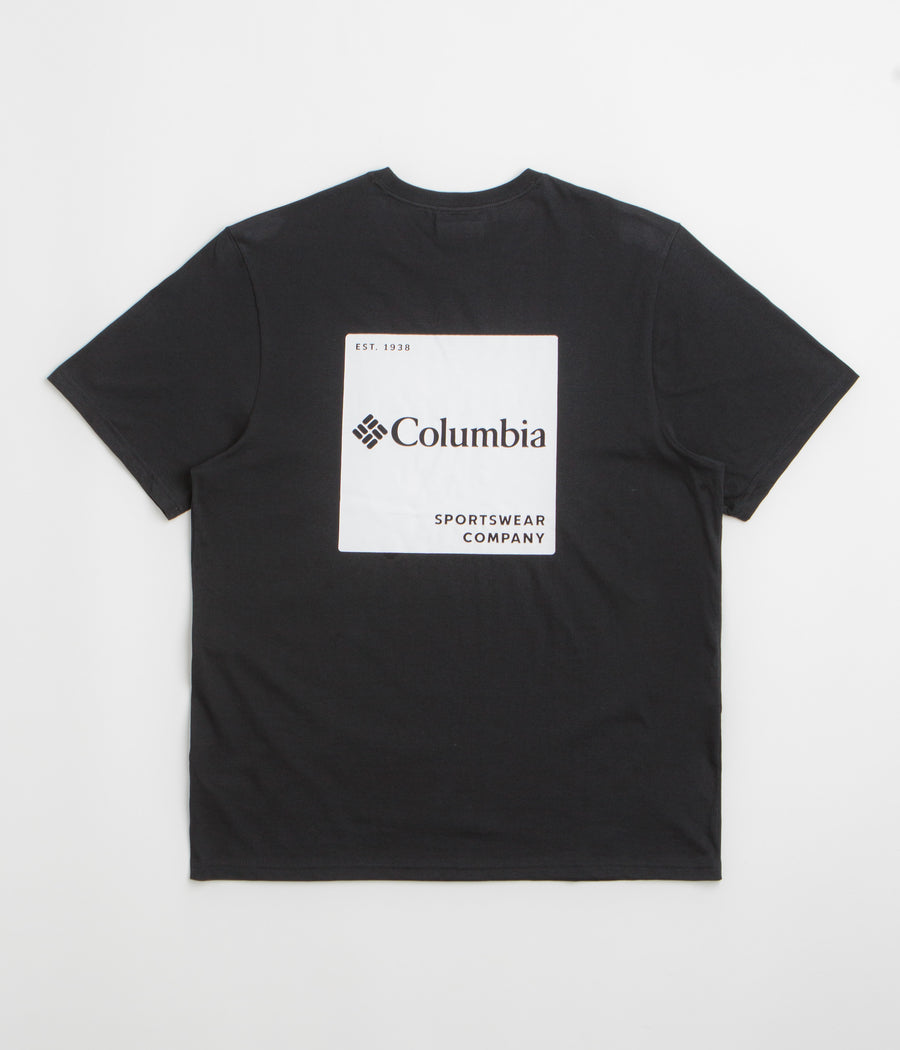 Columbia CSC Logo Back T-Shirt - Black / Boxy Brand