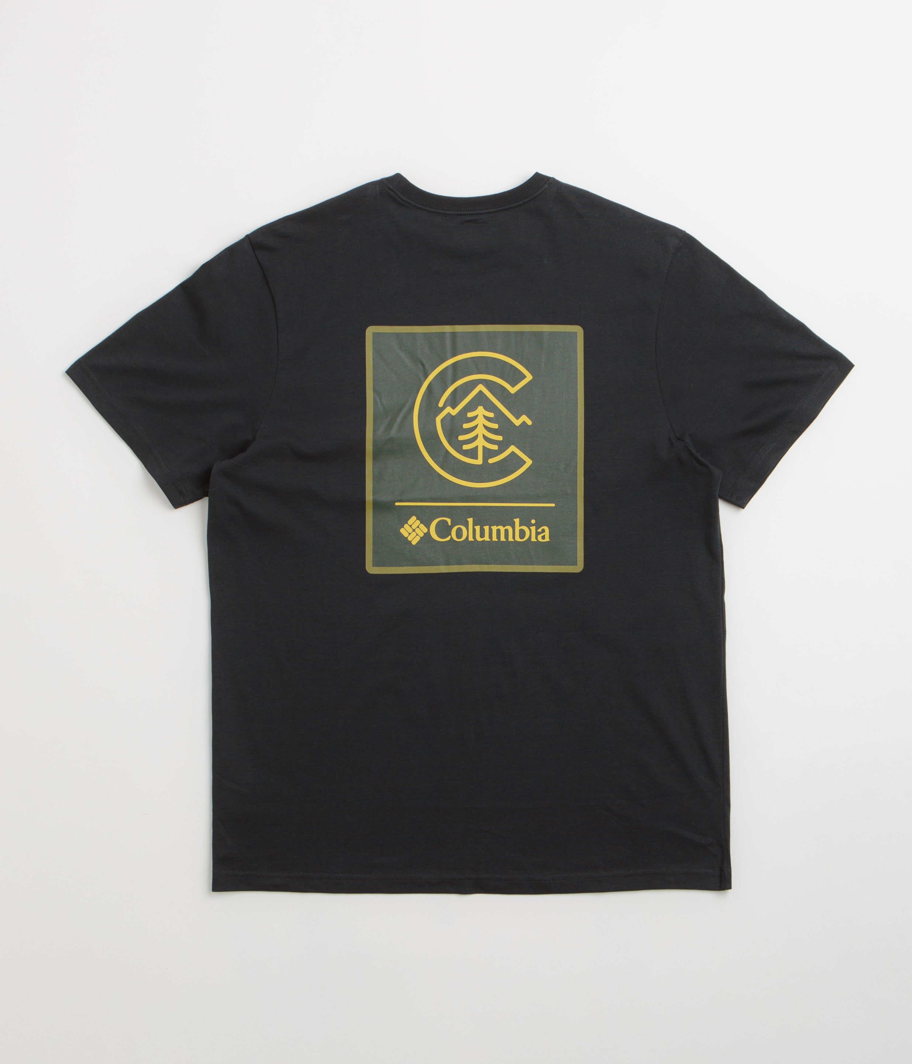 Columbia CSC Logo Back T-Shirt - Black / Linework C Badge
