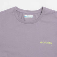 Columbia CSC Logo Back T-Shirt in Shale Purple and Linework C Badge thumbnail