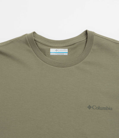 Columbia CSC Logo Back T-Shirt - Stone Green / Boxy Brand