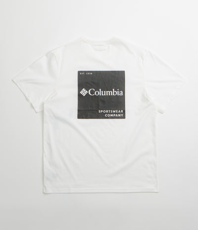 Columbia CSC Logo Back T-Shirt - White / Boxy Brand