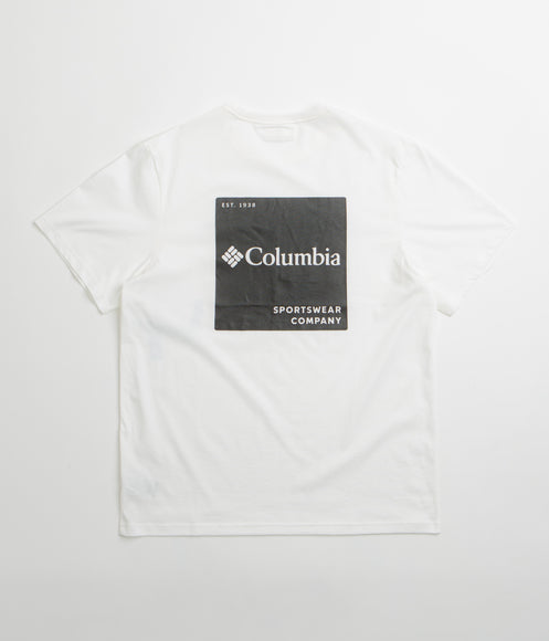 Columbia CSC Logo Back T-Shirt - White / Boxy Brand