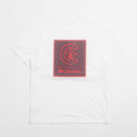 Columbia CSC Logo Back T-Shirt in White and Linework C Badge thumbnail