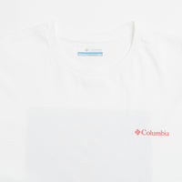 Columbia CSC Logo Back T-Shirt in White and Linework C Badge thumbnail