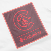 Columbia CSC Logo Back T-Shirt in White and Linework C Badge thumbnail