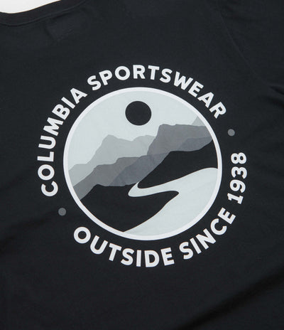 Columbia CSC Outdoor Back Graphic T-Shirt in Black and Scoped View