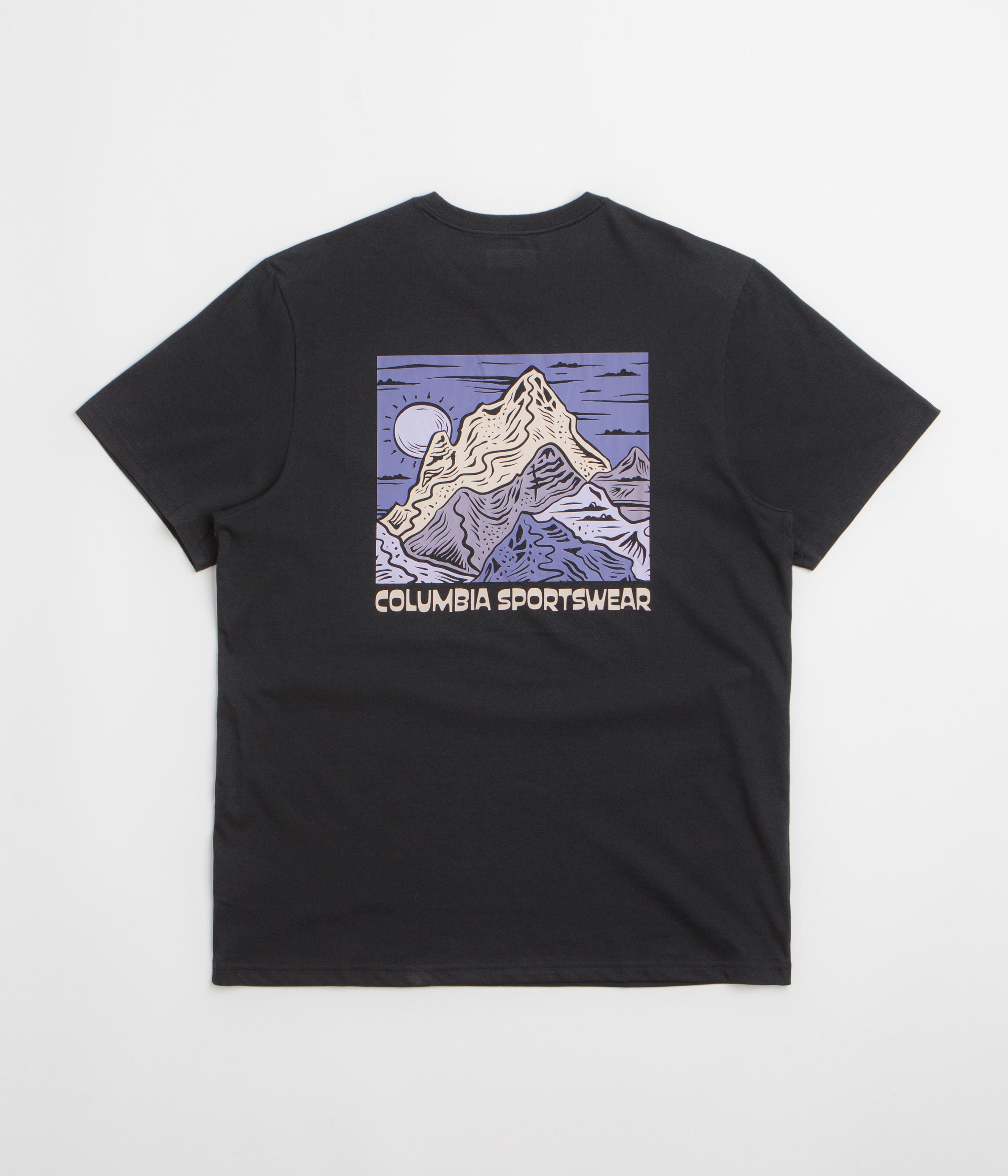 Columbia CSC Outdoor Back Graphic T-Shirt - Black / Sunscape