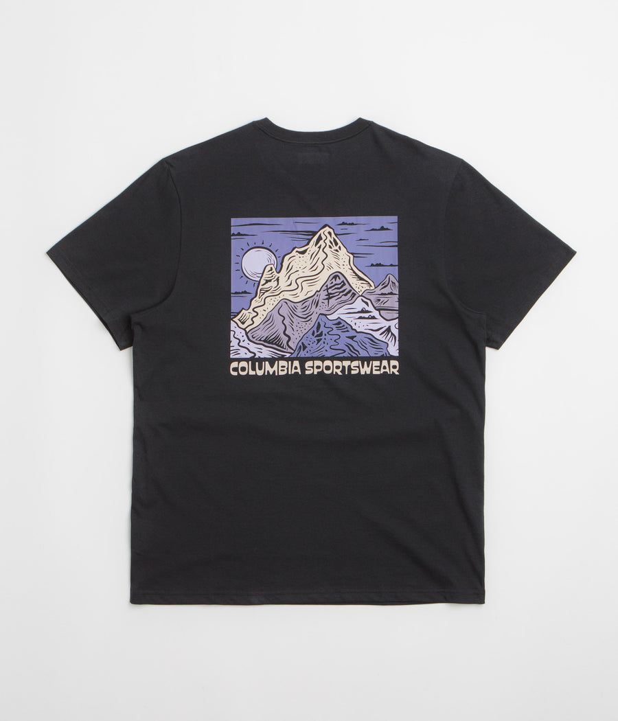 Columbia CSC Outdoor Back Graphic T-Shirt - Black / Sunscape