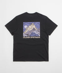 Columbia CSC Outdoor Back Graphic T-Shirt in Black and Sunscape