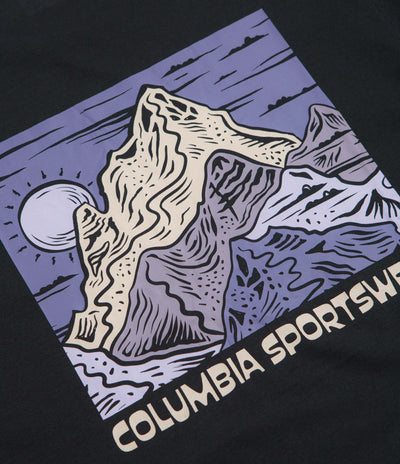Columbia CSC Outdoor Back Graphic T-Shirt in Black and Sunscape