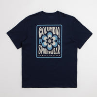 Columbia CSC Outdoor Back Graphic T-Shirt - Collegiate Navy / Flower Power Badge thumbnail