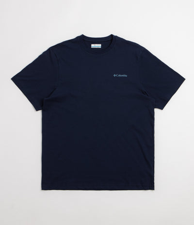 Columbia CSC Outdoor Back Graphic T-Shirt - Collegiate Navy / Flower Power Badge