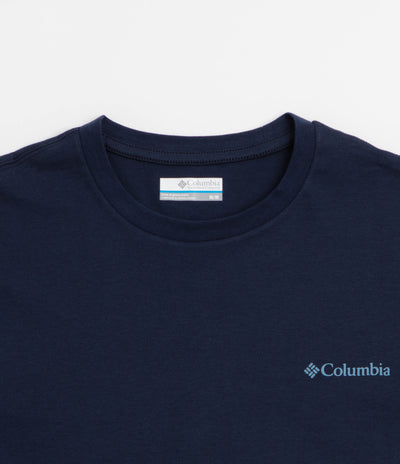 Columbia CSC Outdoor Back Graphic T-Shirt - Collegiate Navy / Flower Power Badge
