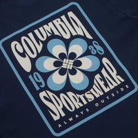 Columbia CSC Outdoor Back Graphic T-Shirt - Collegiate Navy / Flower Power Badge thumbnail