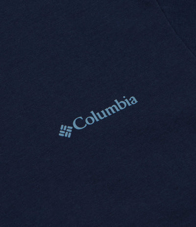 Columbia CSC Outdoor Back Graphic T-Shirt - Collegiate Navy / Flower Power Badge