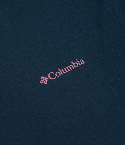 Columbia CSC Outdoor Back Graphic T-Shirt in Collegiate Navy and Sunscape