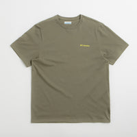Columbia CSC Outdoor Back Graphic T-Shirt in Stone Green and Shining Sandscape thumbnail