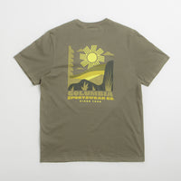 Columbia CSC Outdoor Back Graphic T-Shirt in Stone Green and Shining Sandscape thumbnail
