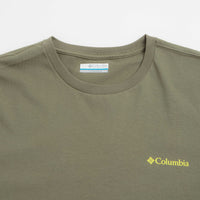 Columbia CSC Outdoor Back Graphic T-Shirt in Stone Green and Shining Sandscape thumbnail