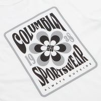Columbia CSC Outdoor Back Graphic T-Shirt - White / Flower Power Badge thumbnail