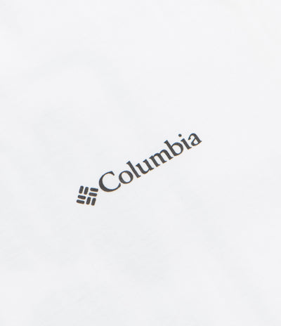 Columbia CSC Outdoor Back Graphic T-Shirt - White / Flower Power Badge