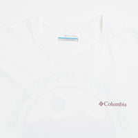 Columbia CSC Outdoor Back Graphic T-Shirt in White and Scoped View thumbnail