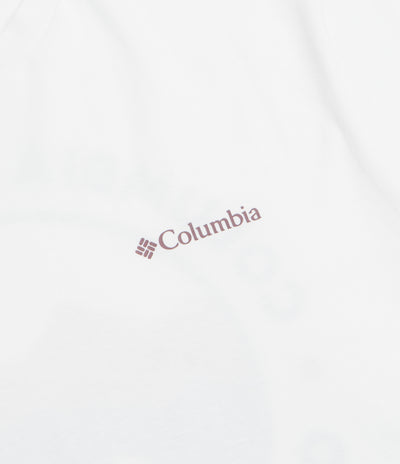 Columbia CSC Outdoor Back Graphic T-Shirt in White and Scoped View