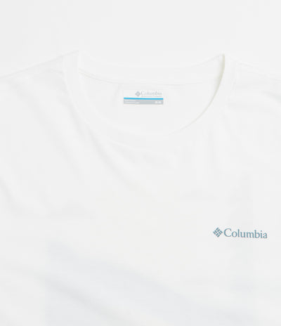 Columbia CSC Outdoor Back Graphic T-Shirt in White and Shining Landscape